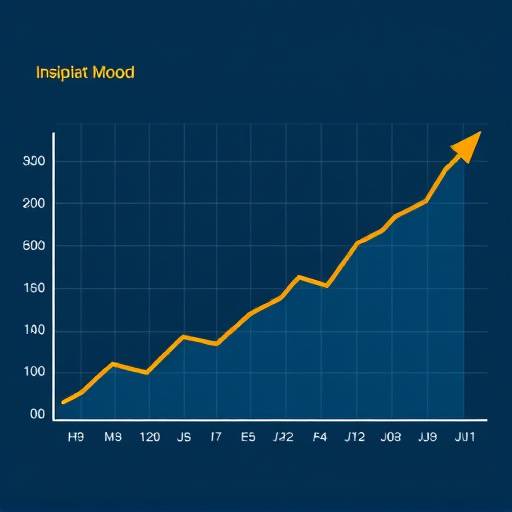 Grafico che mostra l'aumento dell'inflazione e diverse opzioni di investimento
