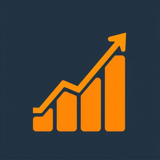 Icona di un grafico in crescita che rappresenta gli investimenti.