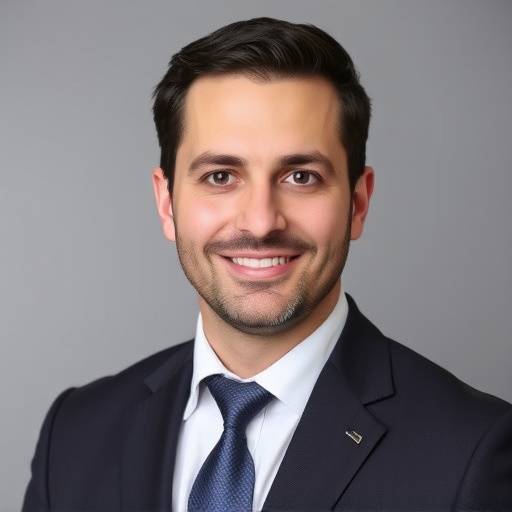 Ritratto di Alessandro Rizzo, Consulente Fiscale, con un'aria competente e professionale.